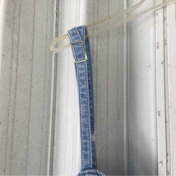 City Chic Plus Size Sweet Denim Light Color Dress New W Tags, Matching Belt! - Picture 3 of 11